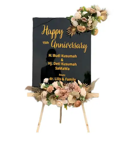 Papan Bunga Akrilik Gedong Dalem